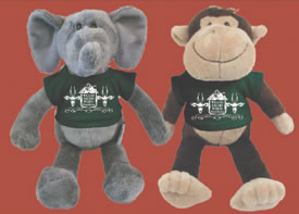 William Holden Wildlife Foundation plush toys